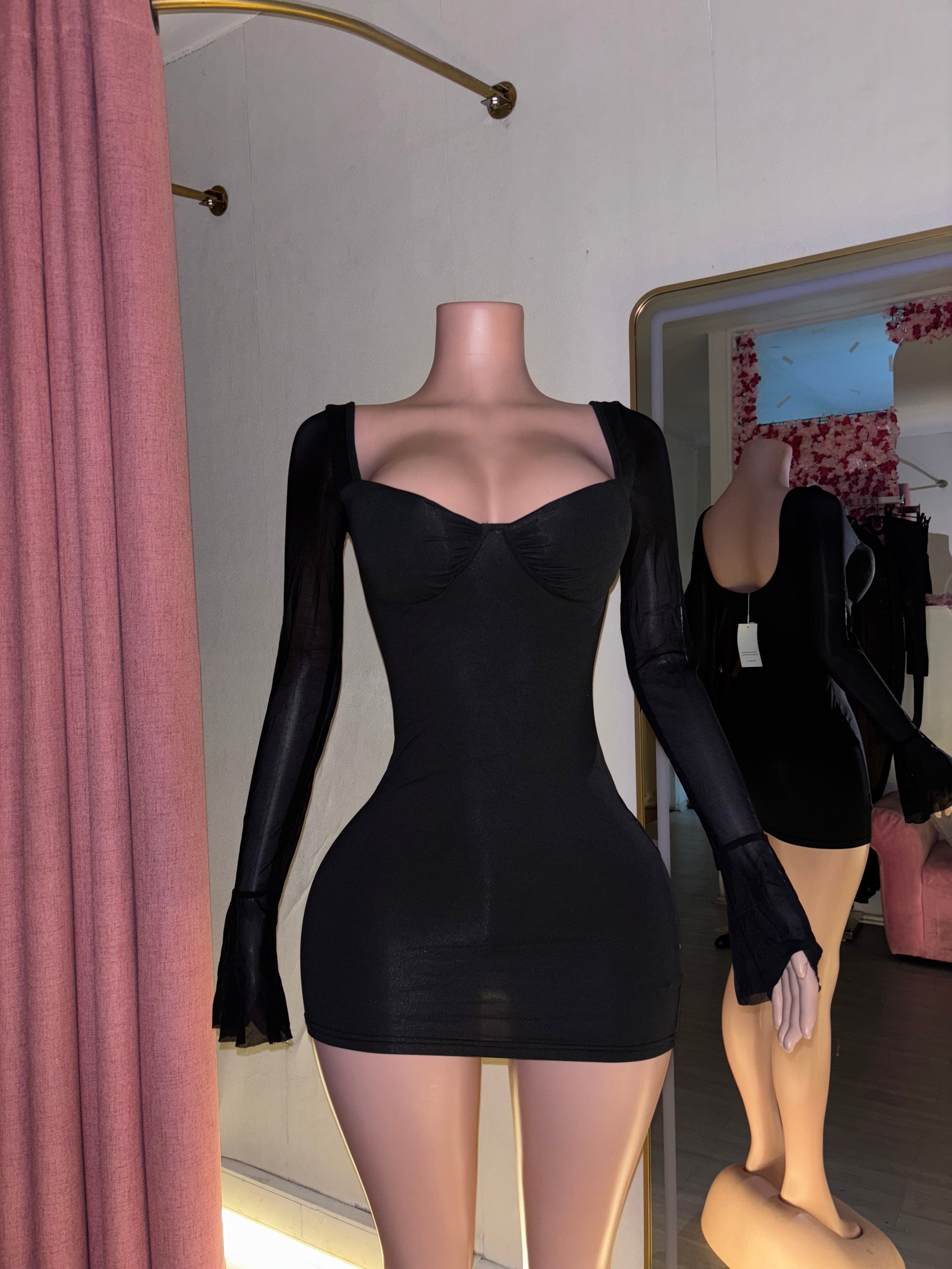 Ilussion Mini Dress
