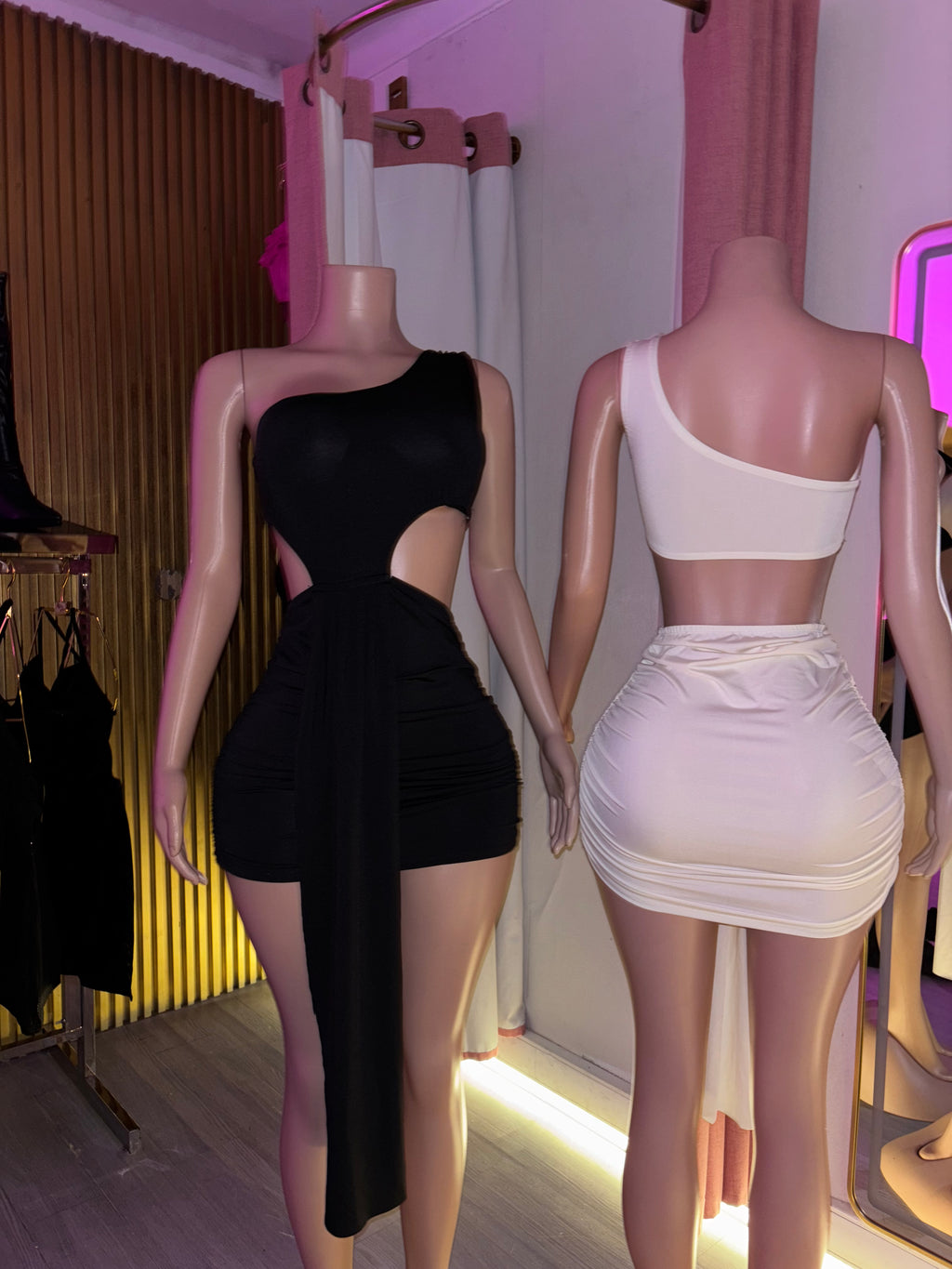 Vestido asimetric