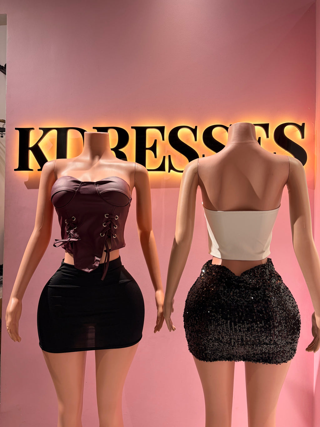 Corset laced
