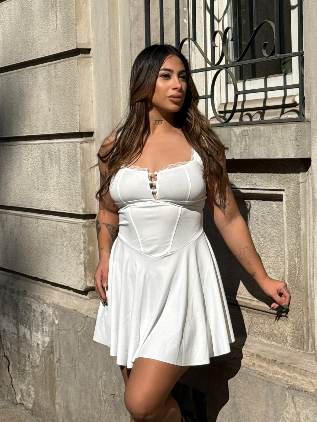 Lace Mini Dress