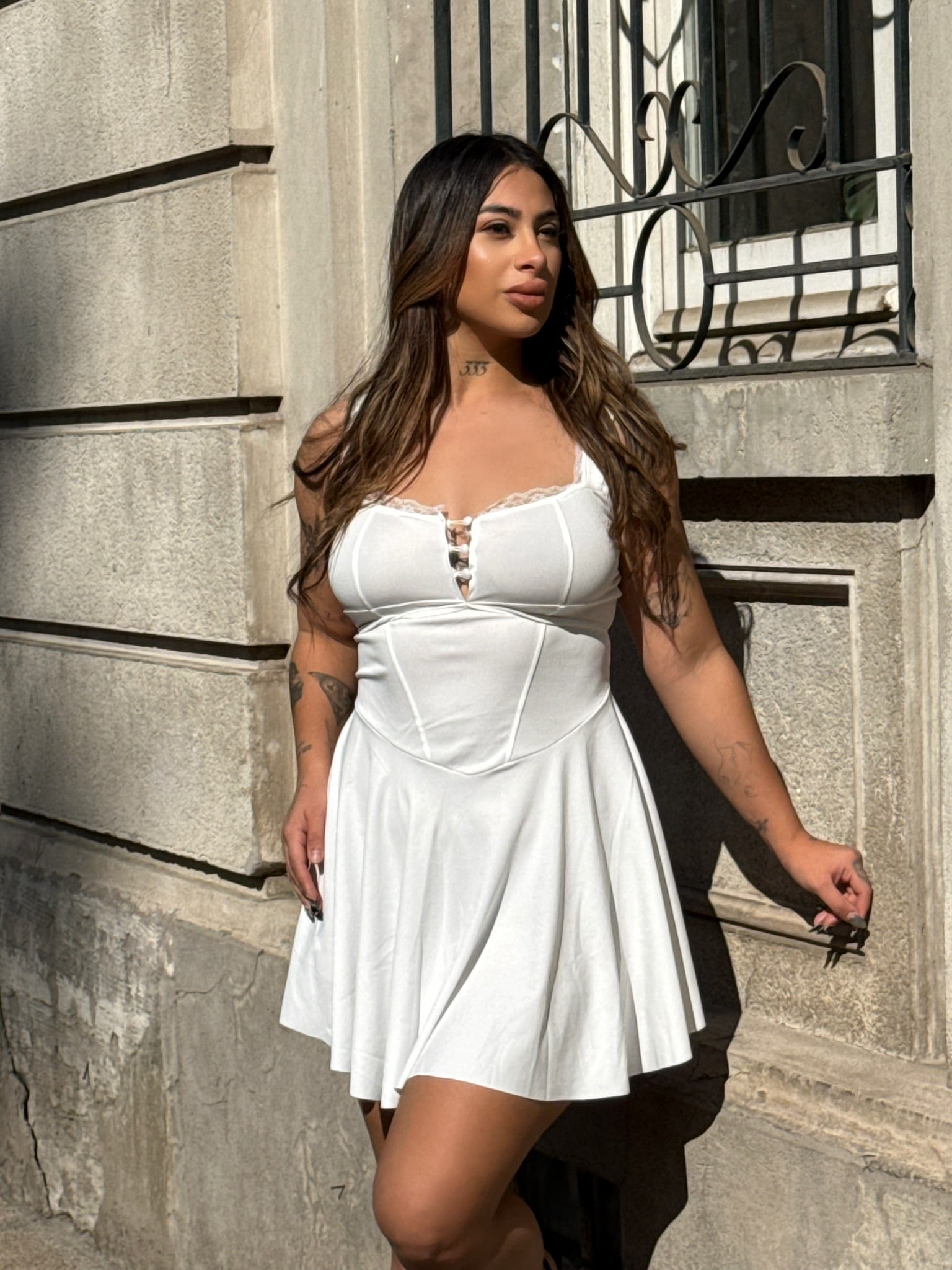 Lace Mini Dress