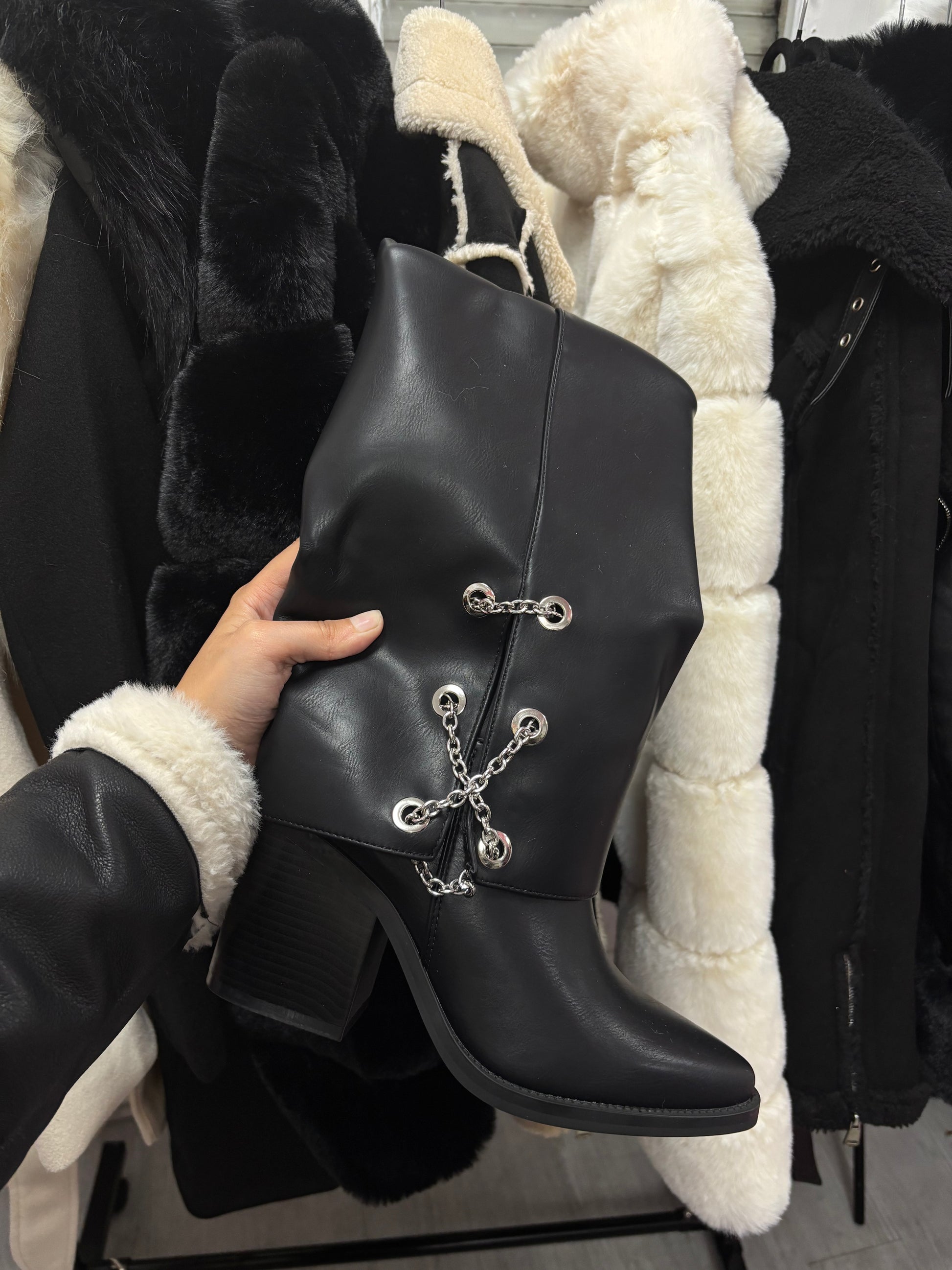 Shark boots