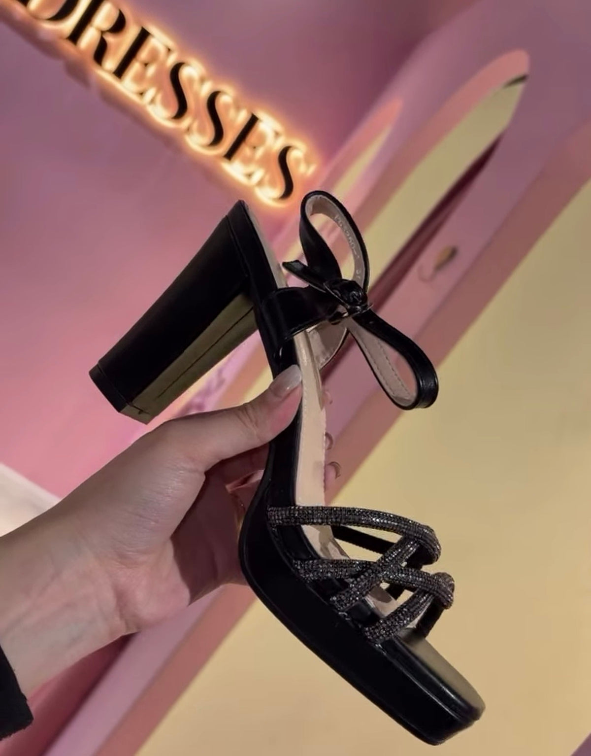 Tacones brillante mate ✨🖤