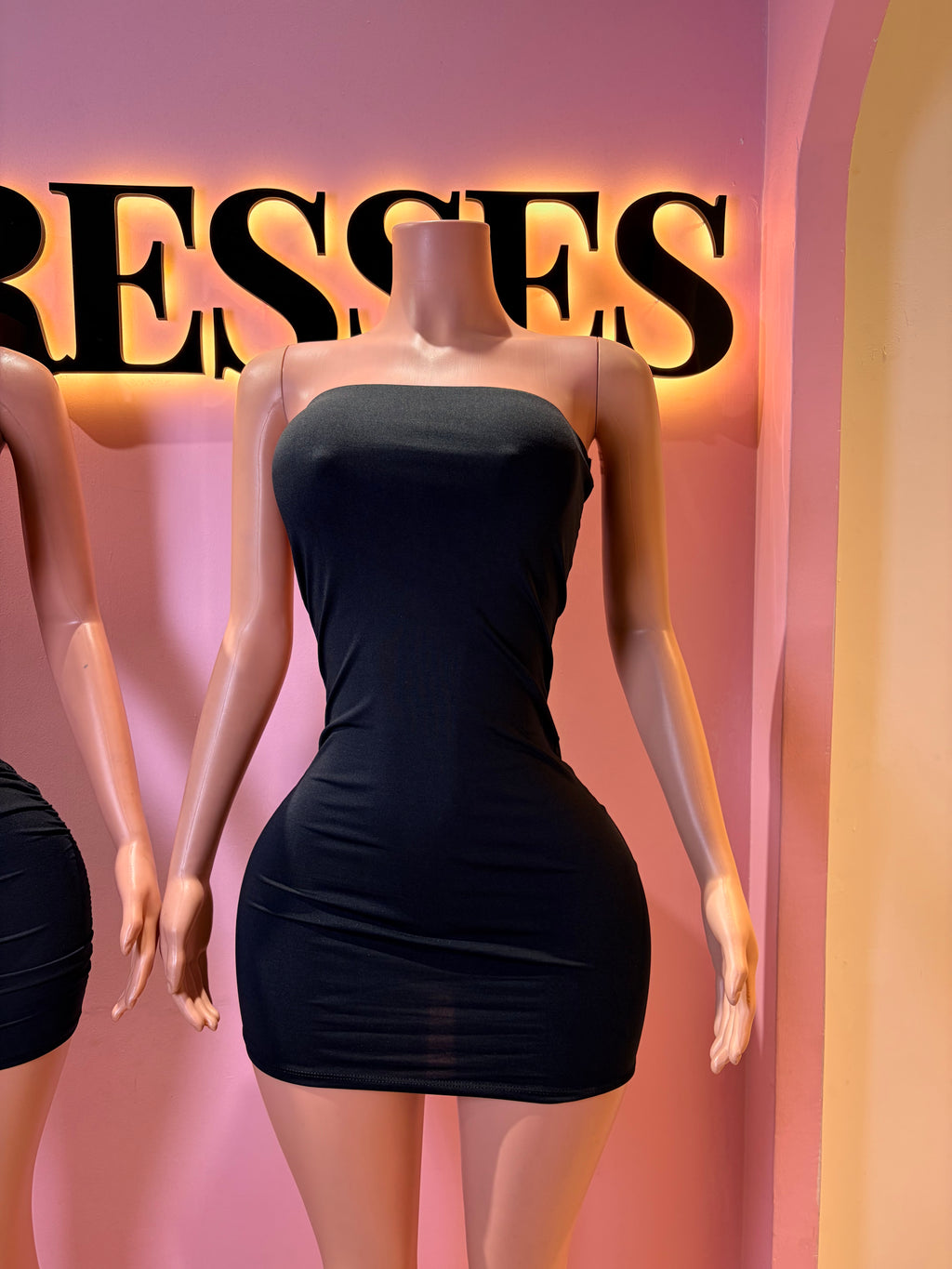 Vestido essential Strapless