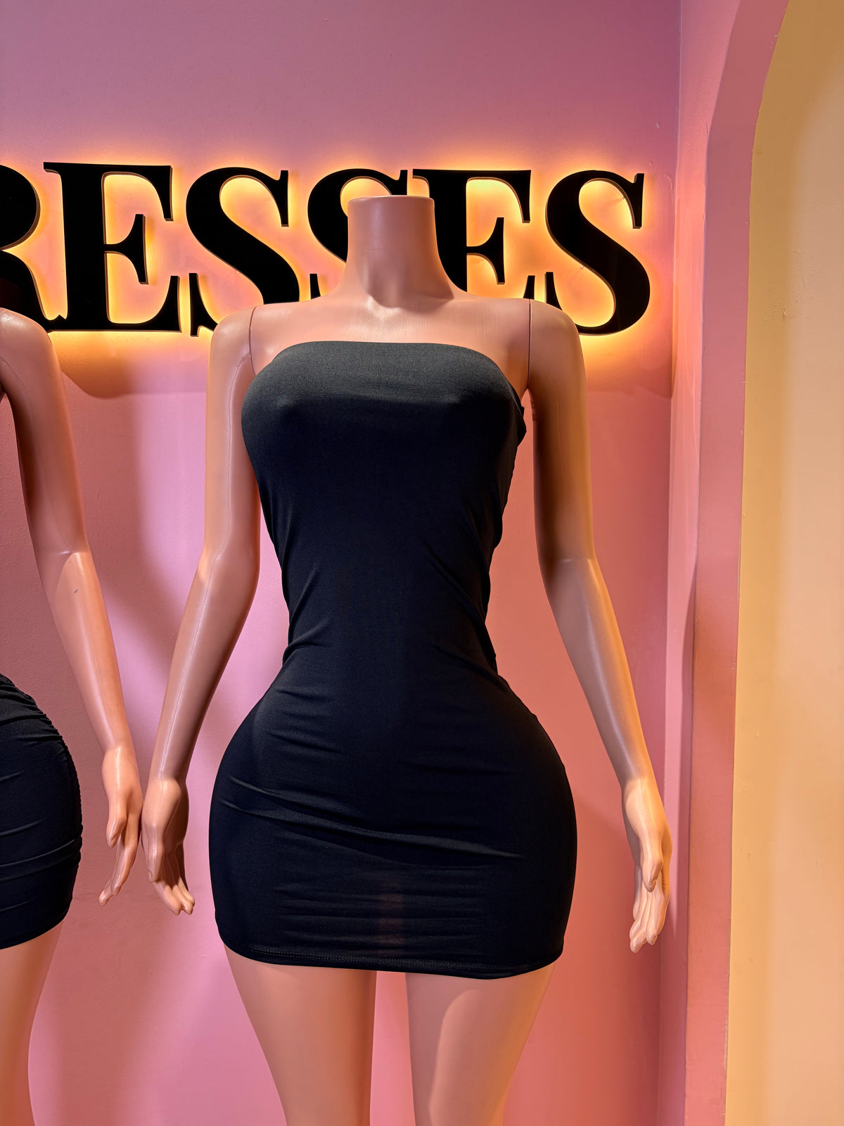 Vestido essential Strapless