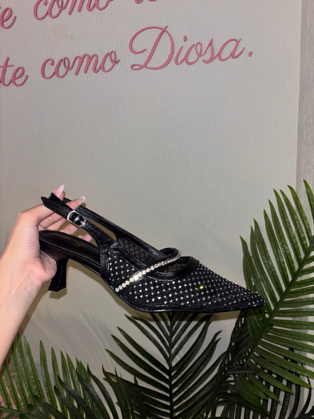 Tacones Black diamonds