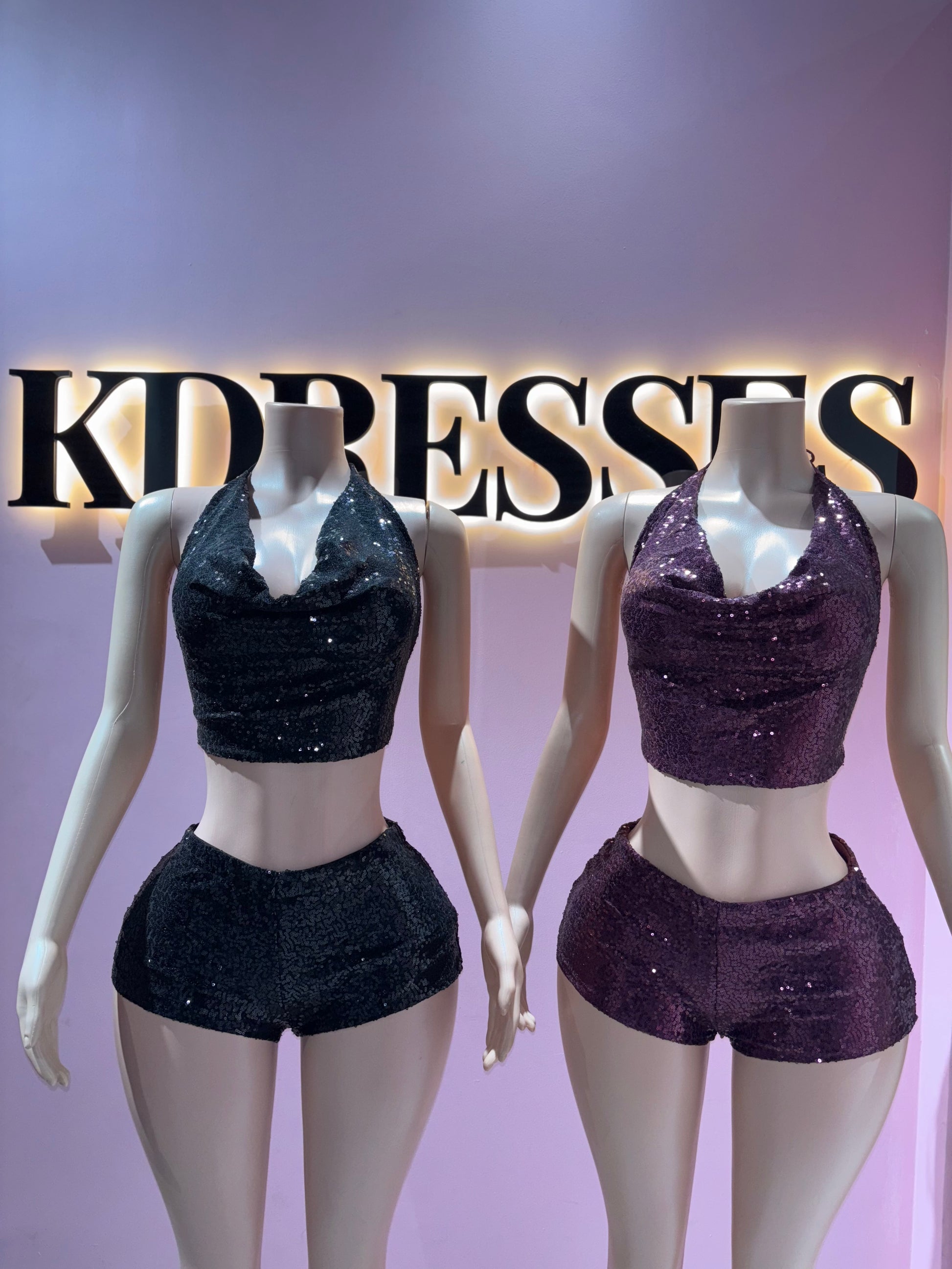 Mini short lentejuelas