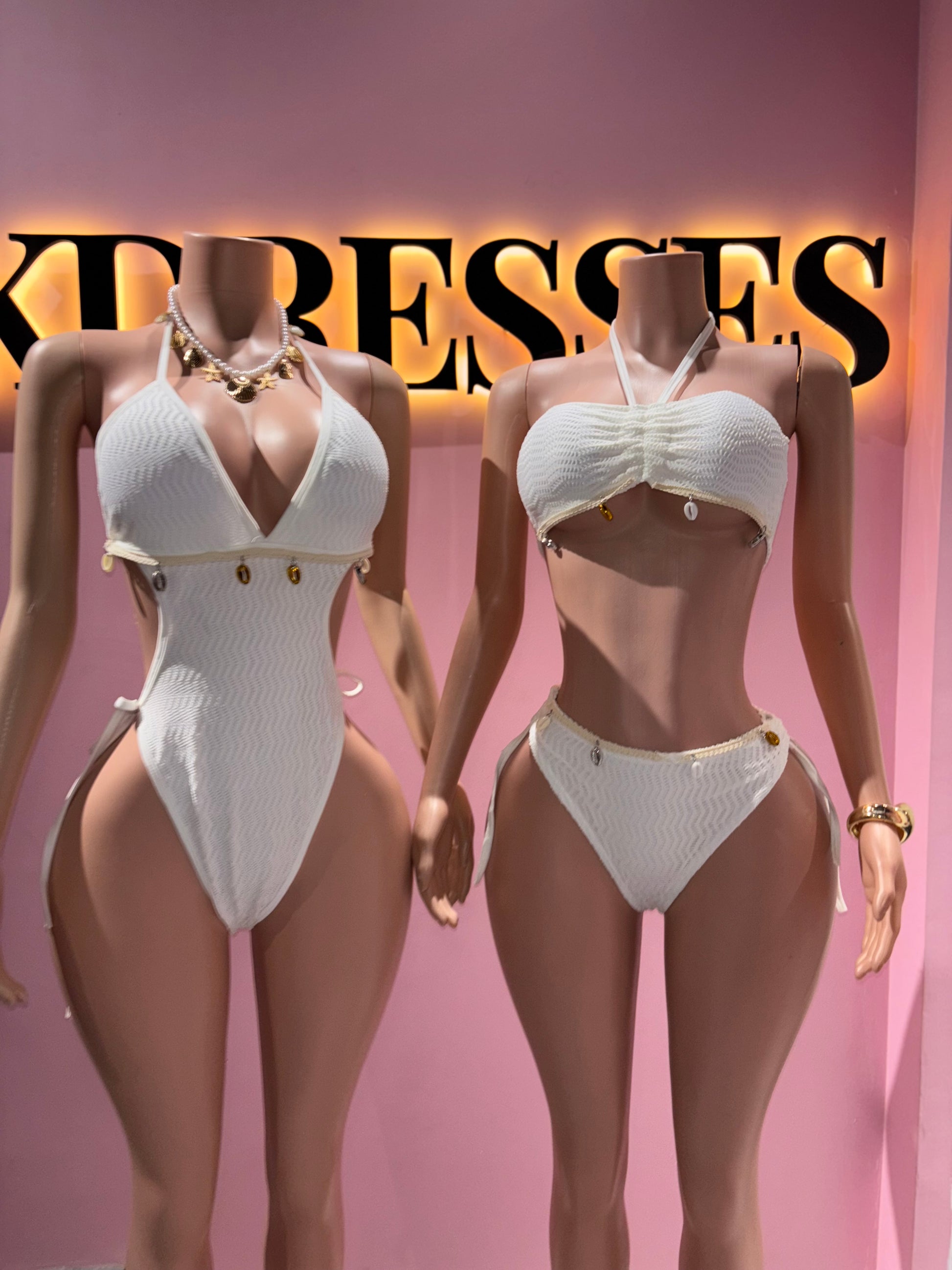 Traje de baño tejido