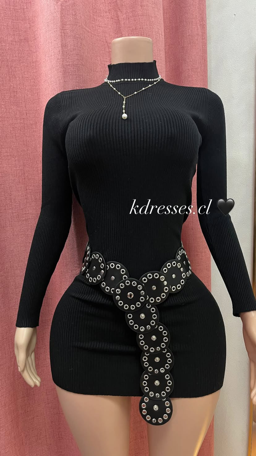 Vestido lanilla basic