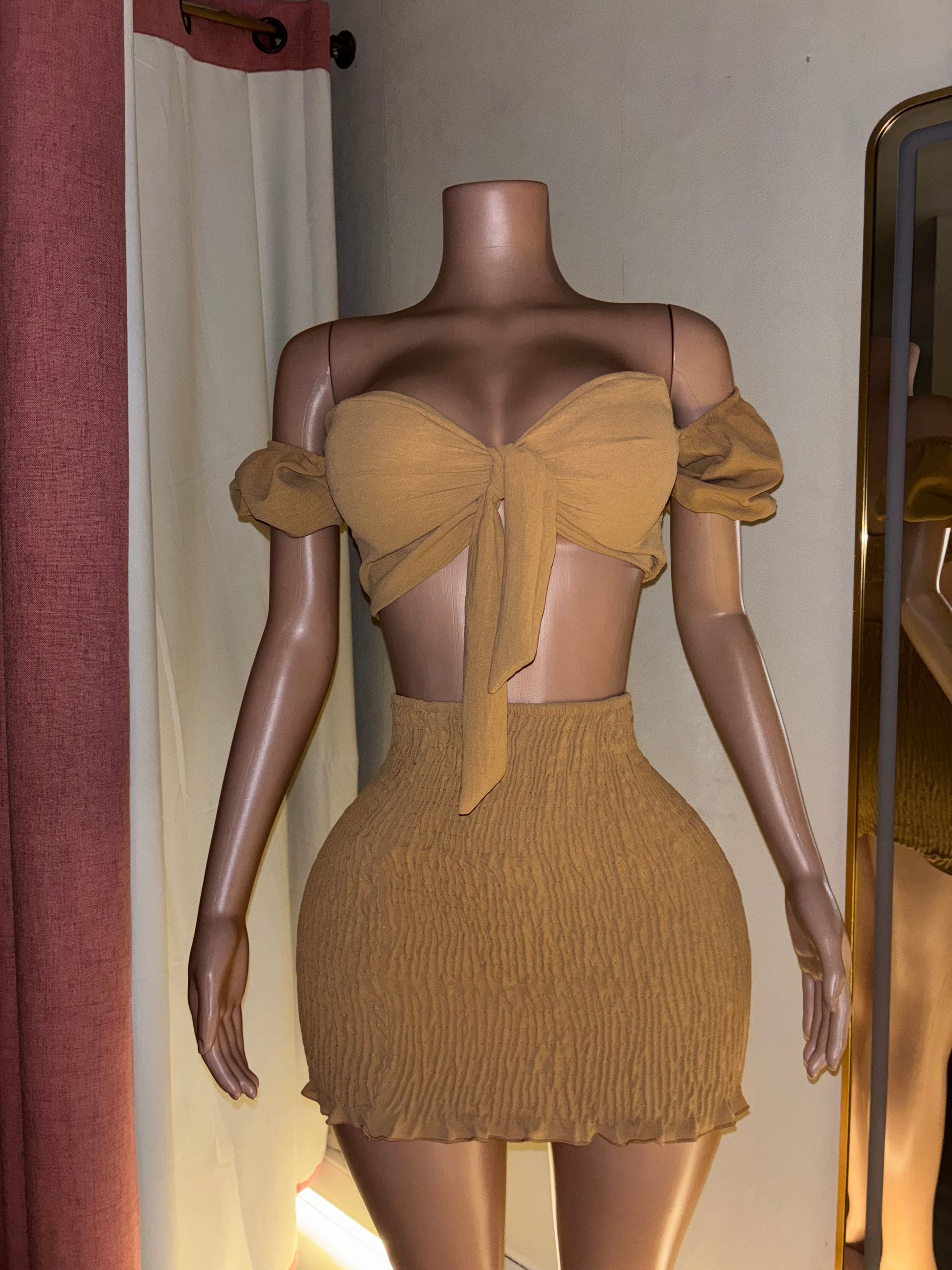 Conjunto lazo rib
