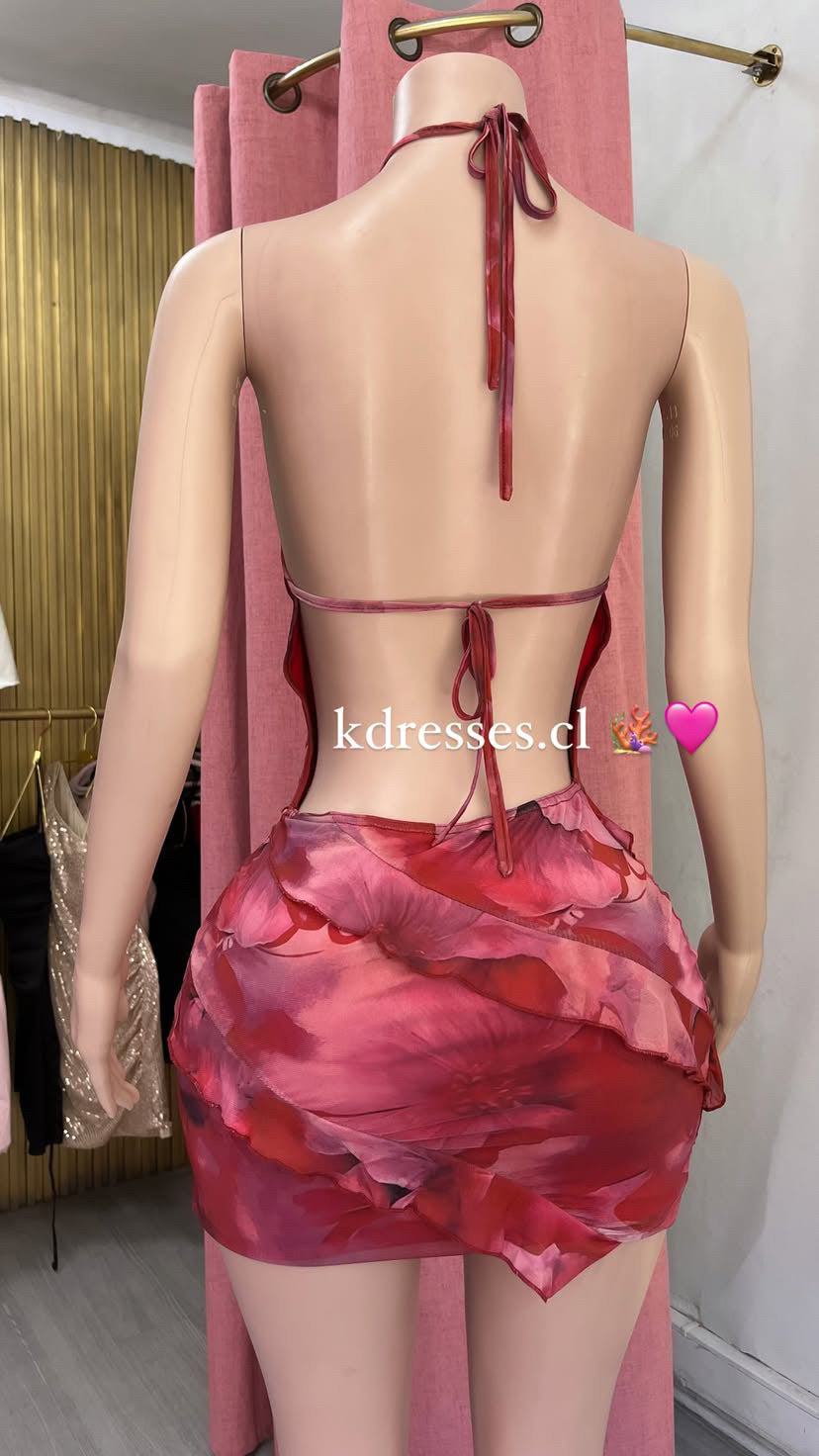 Vestido floreado