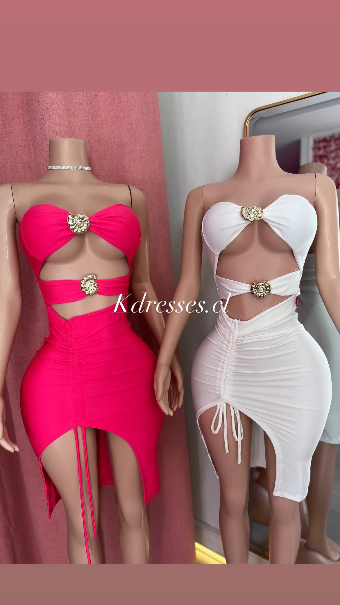Vestido caracola
