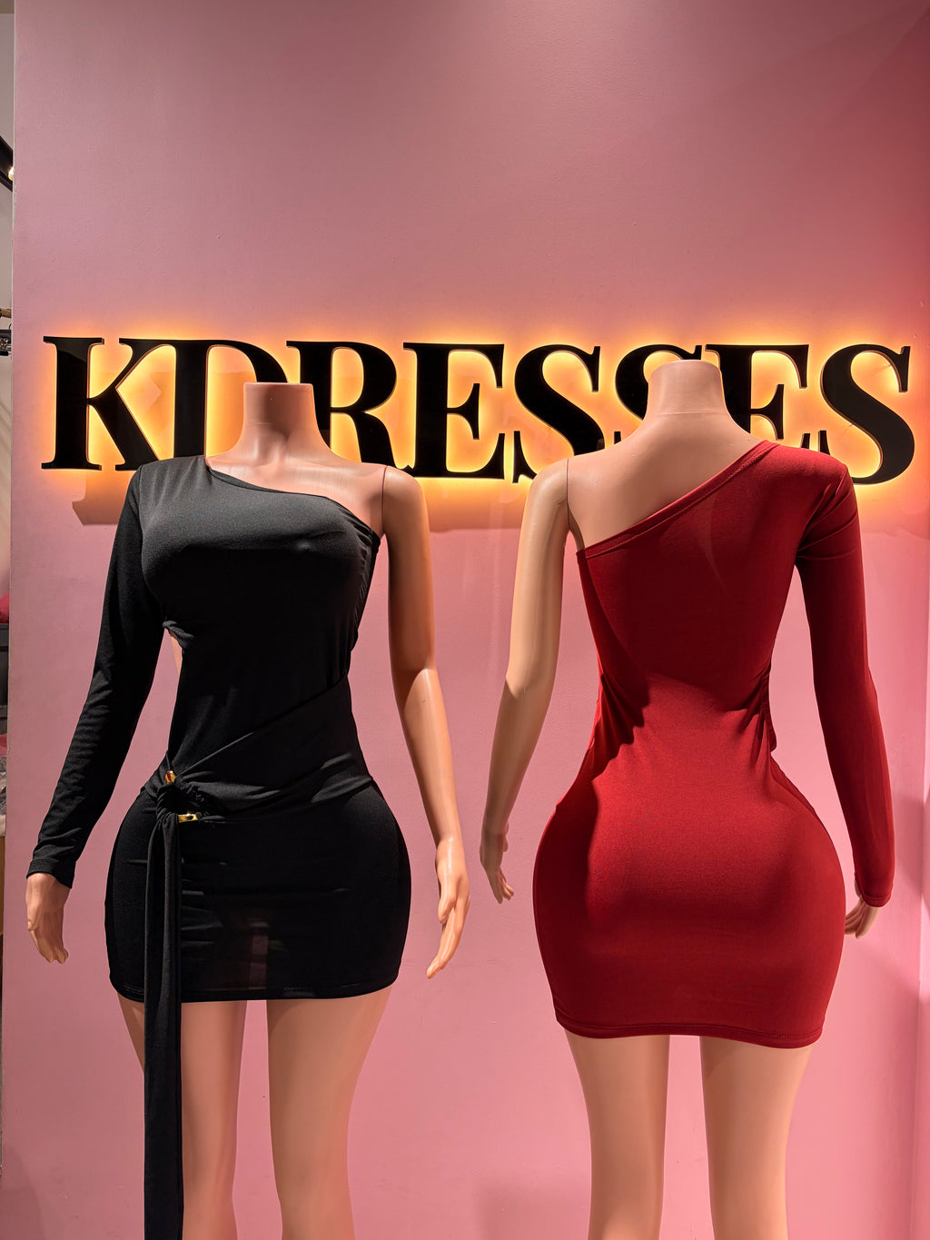 Vestido hebilla 1 manga