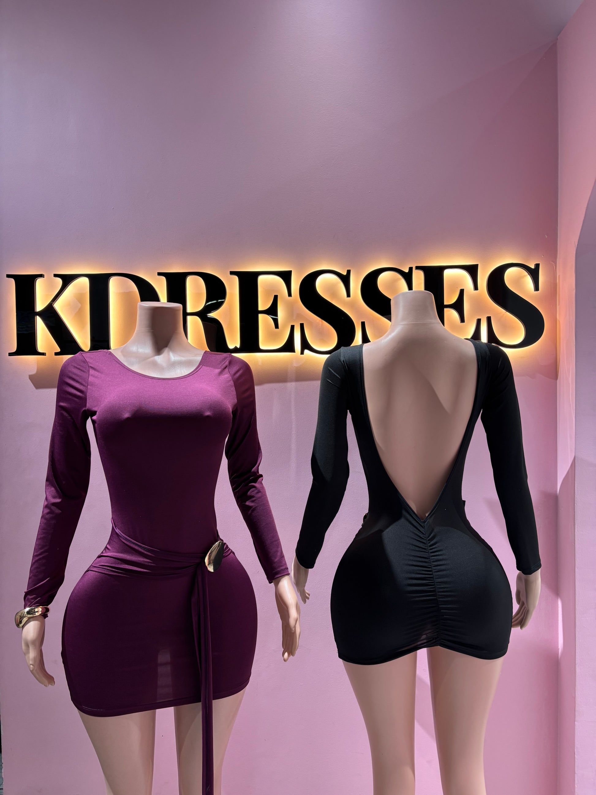 Vestido hebilla push up drapeado