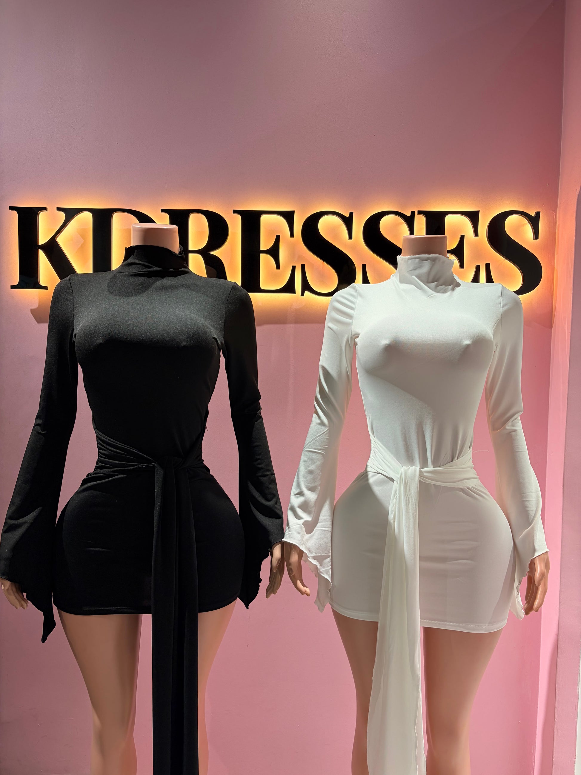 Vestido drapeado push up