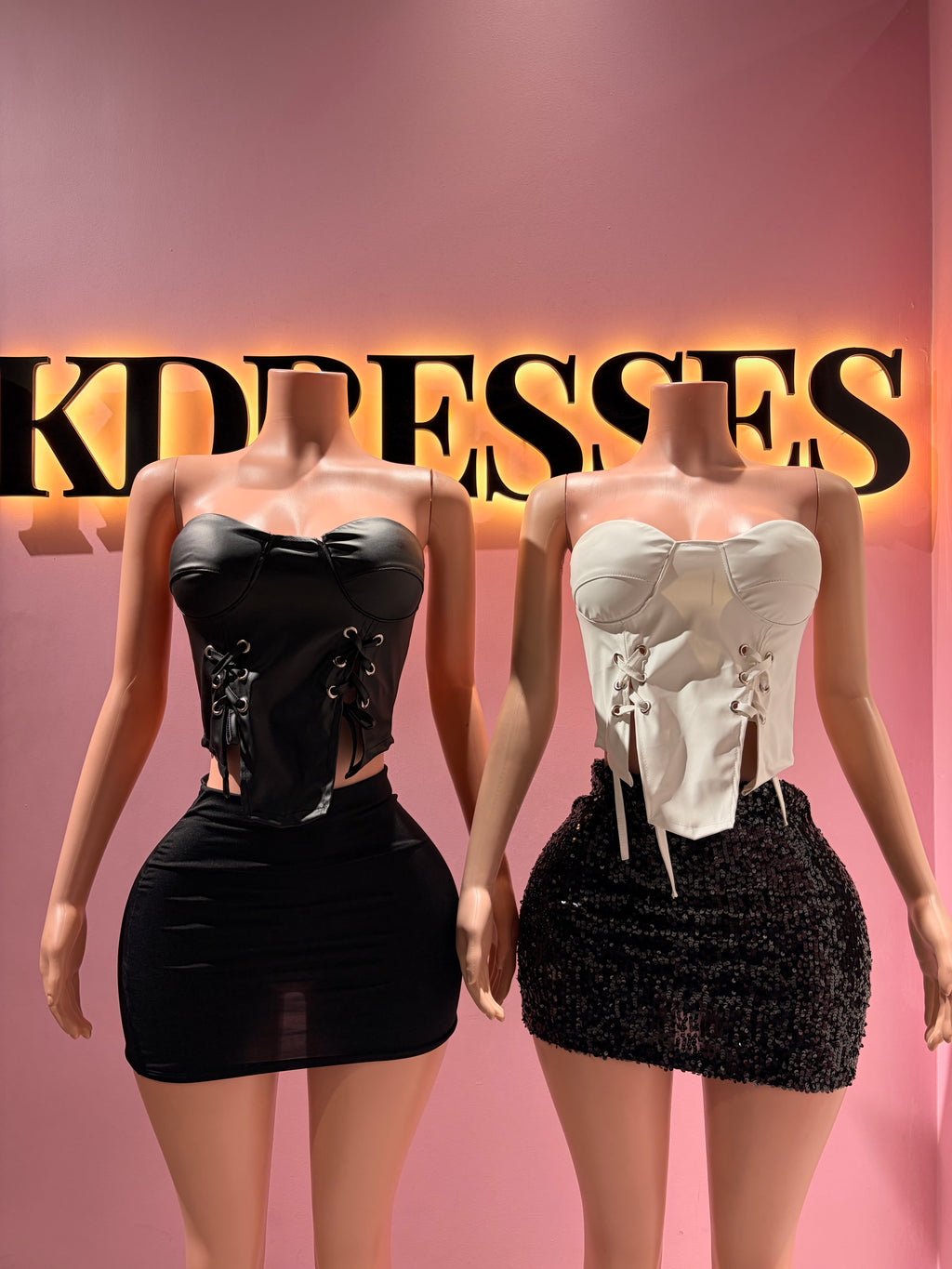 Corset laced