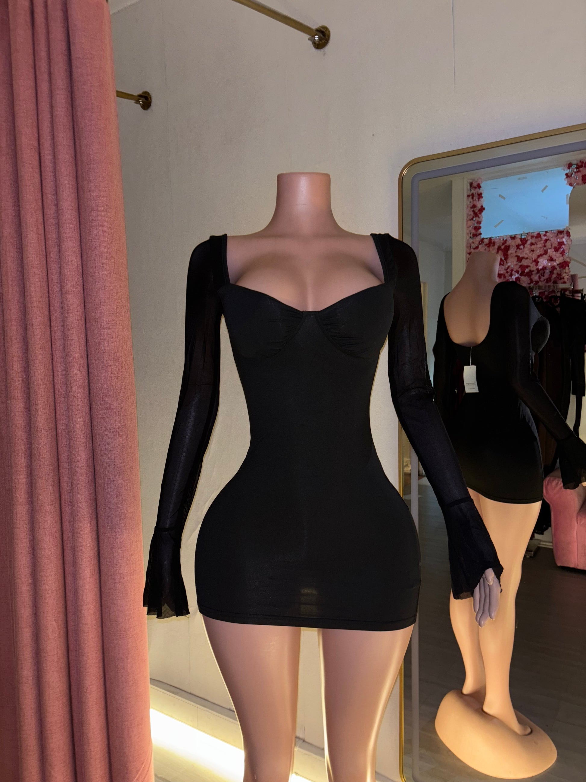 Ilussion Mini Dress