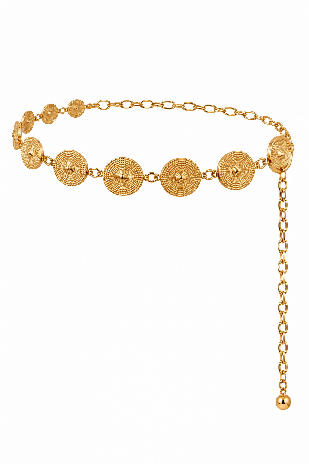 Cinturón cadena golden
