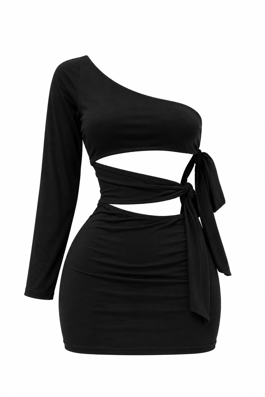 Vestido cutted amarra