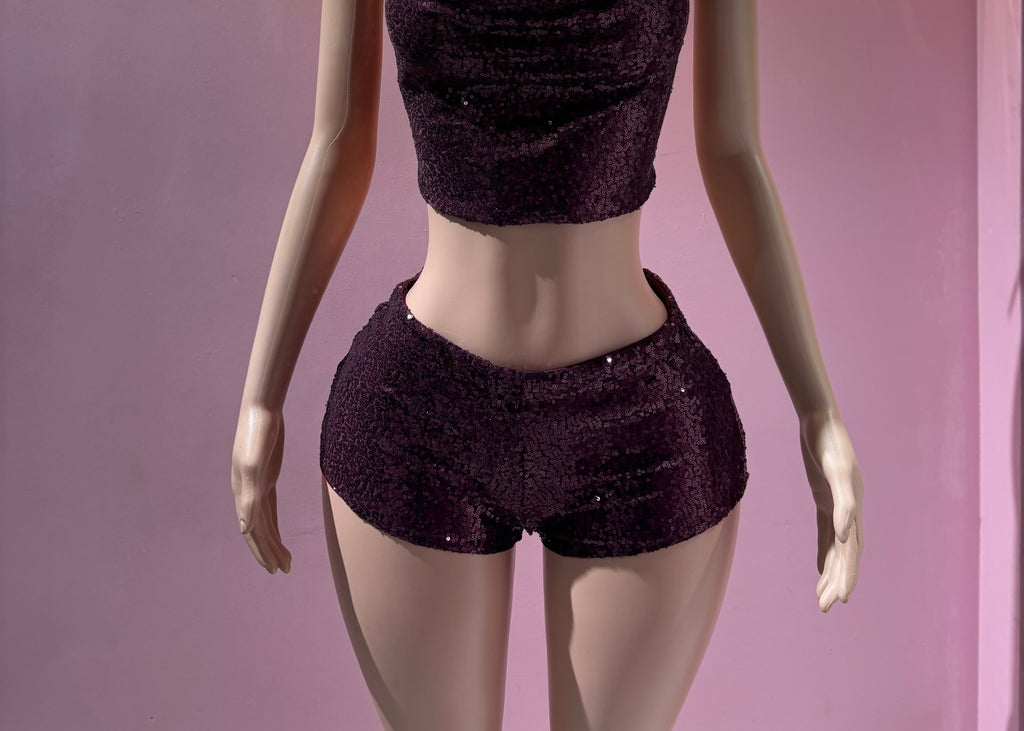 Mini short lentejuelas