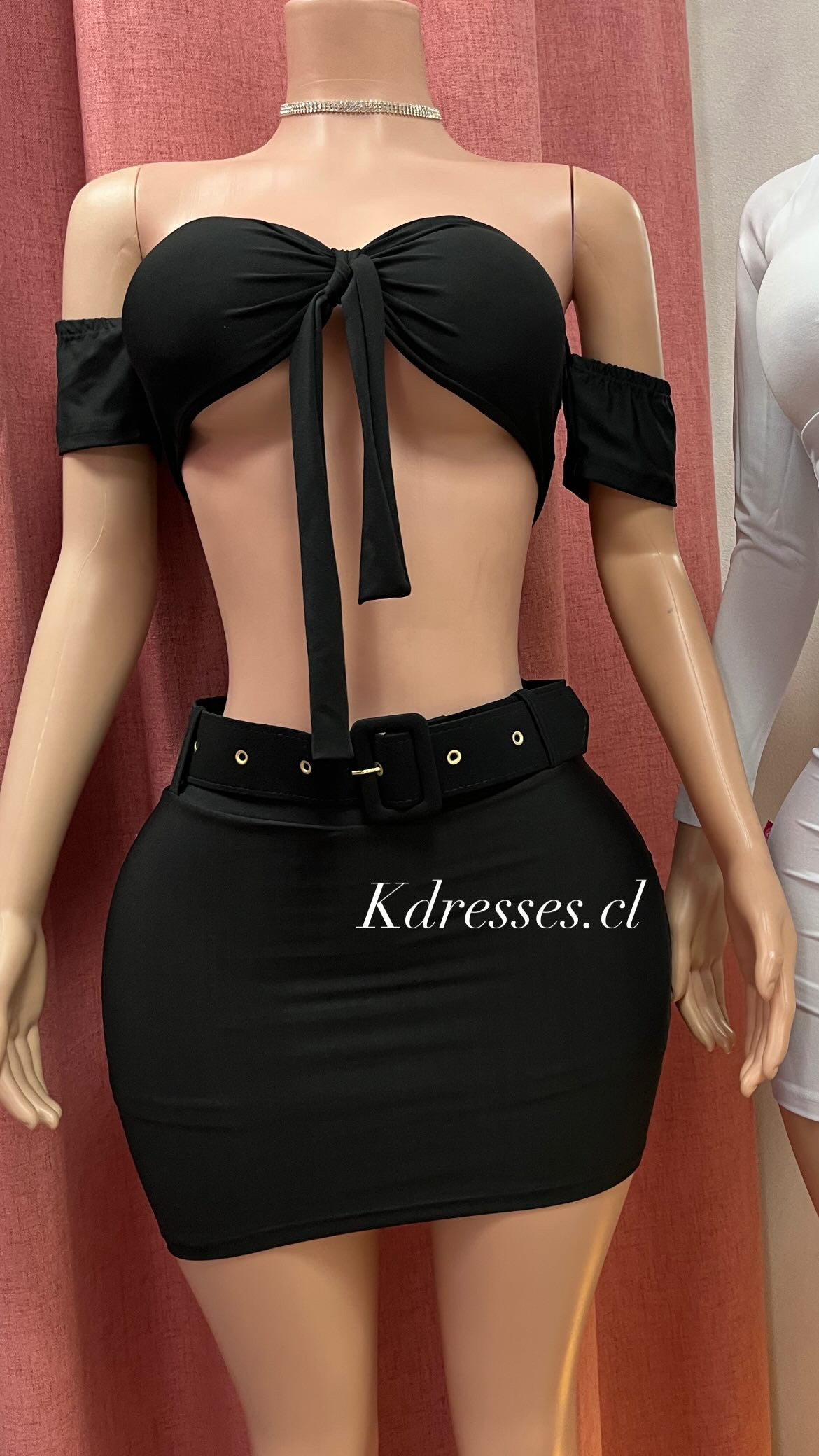 Conjunto coquette cinturon
