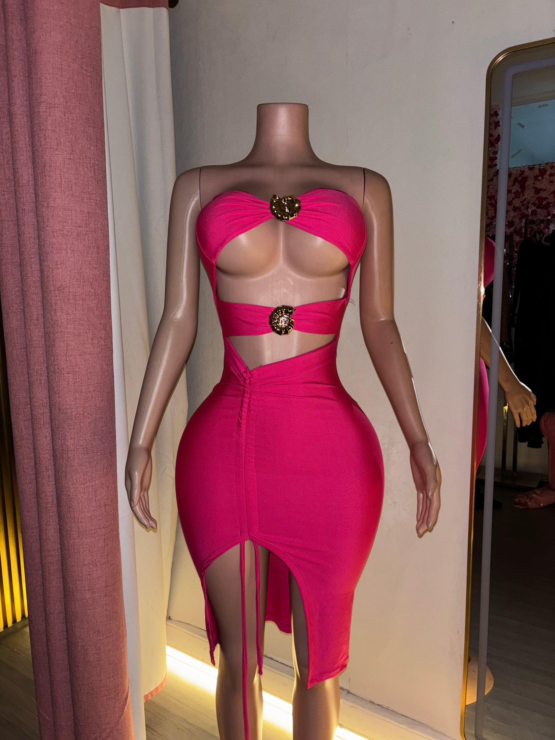 Vestido caracola
