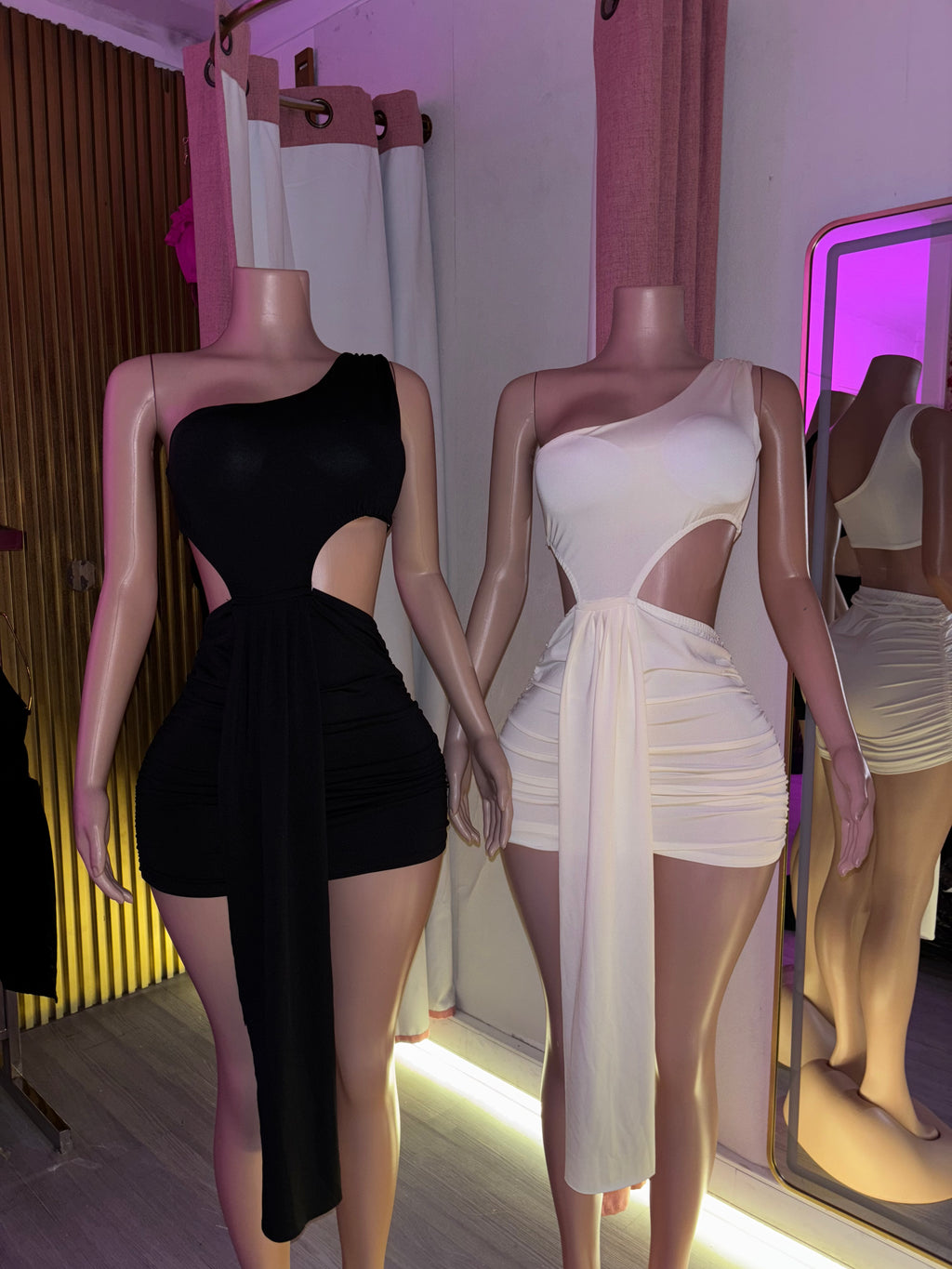 Vestido asimetric