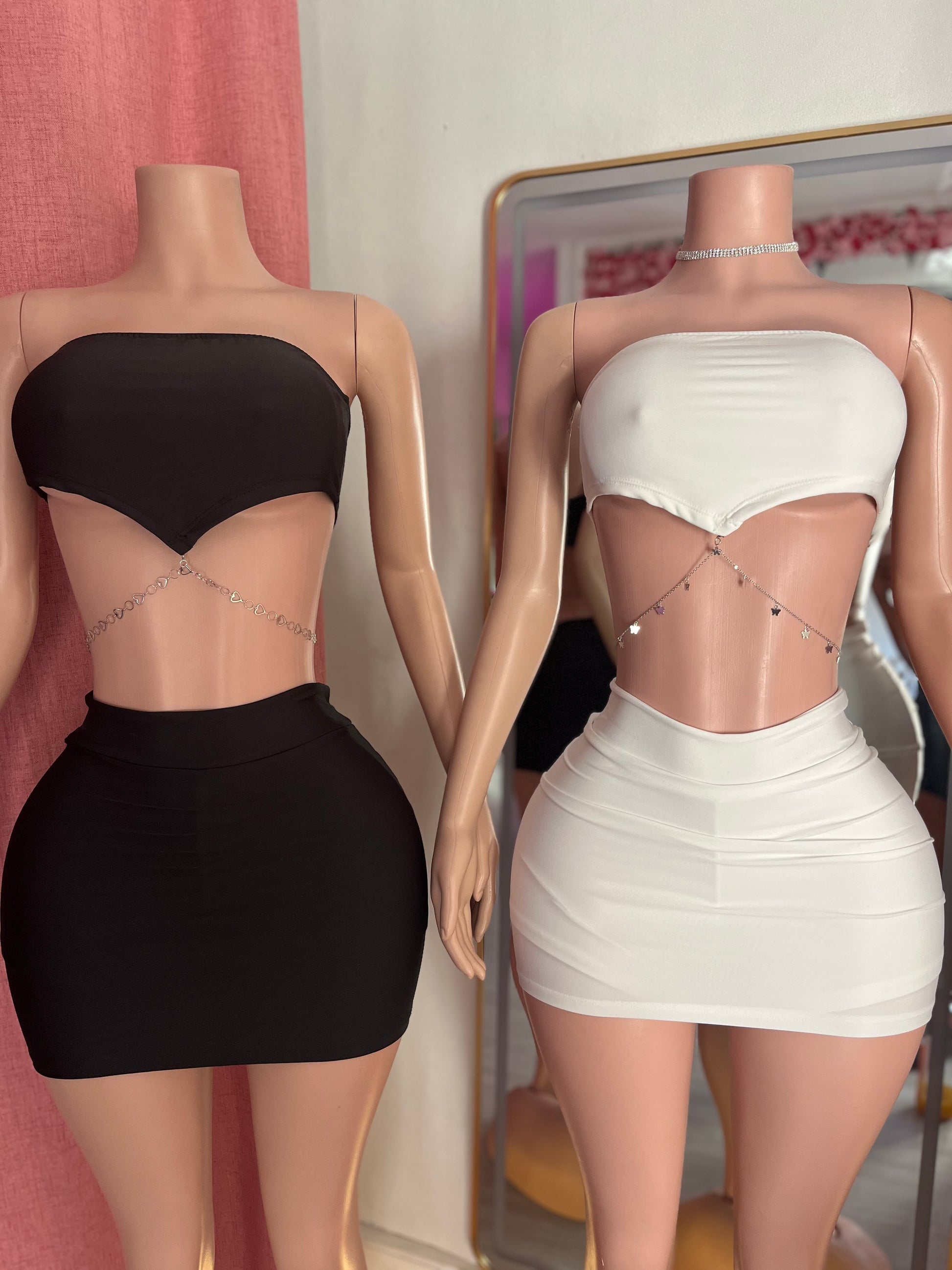 Conjunto cadena corazon