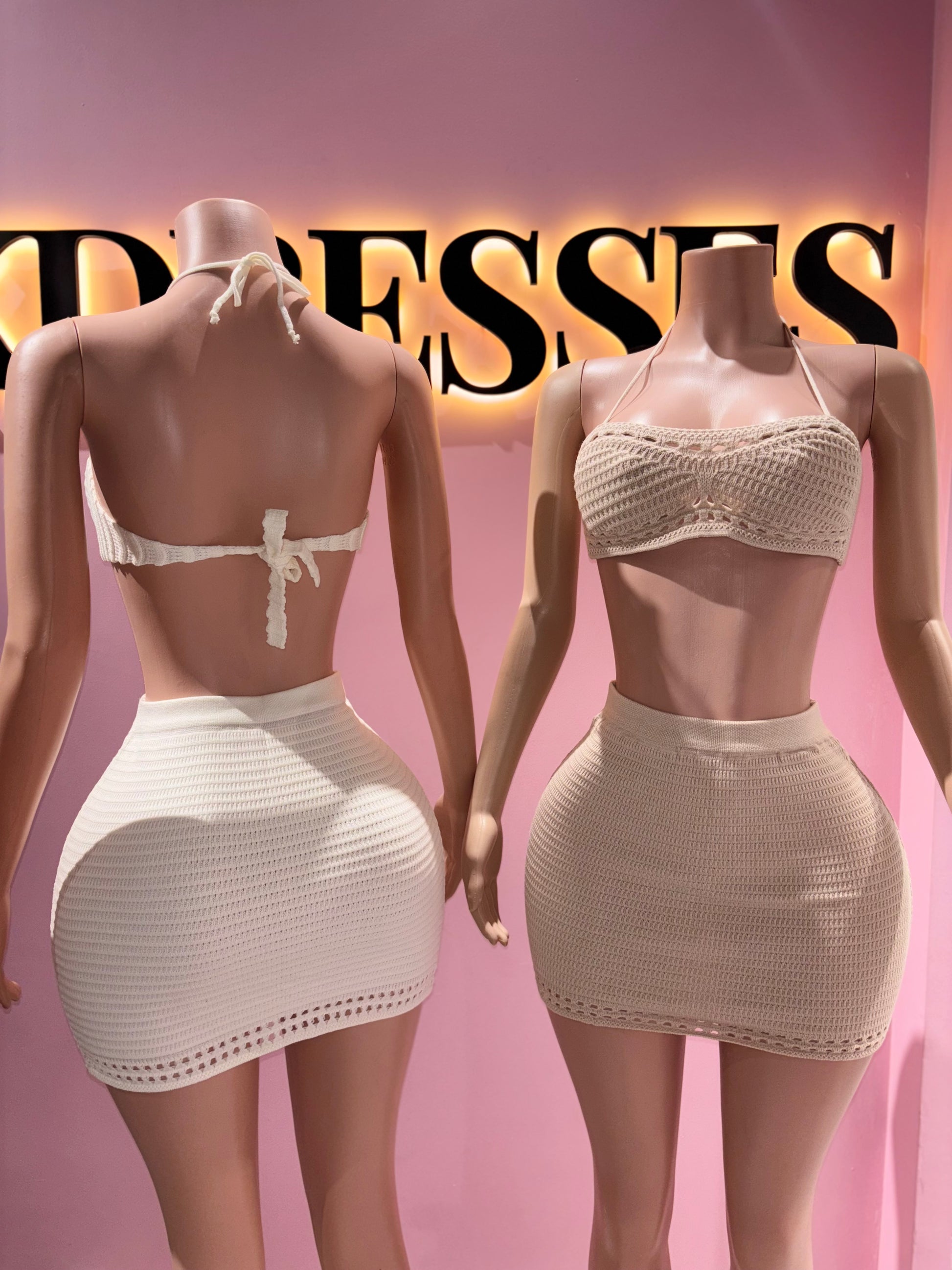 Conjunto tejido mini