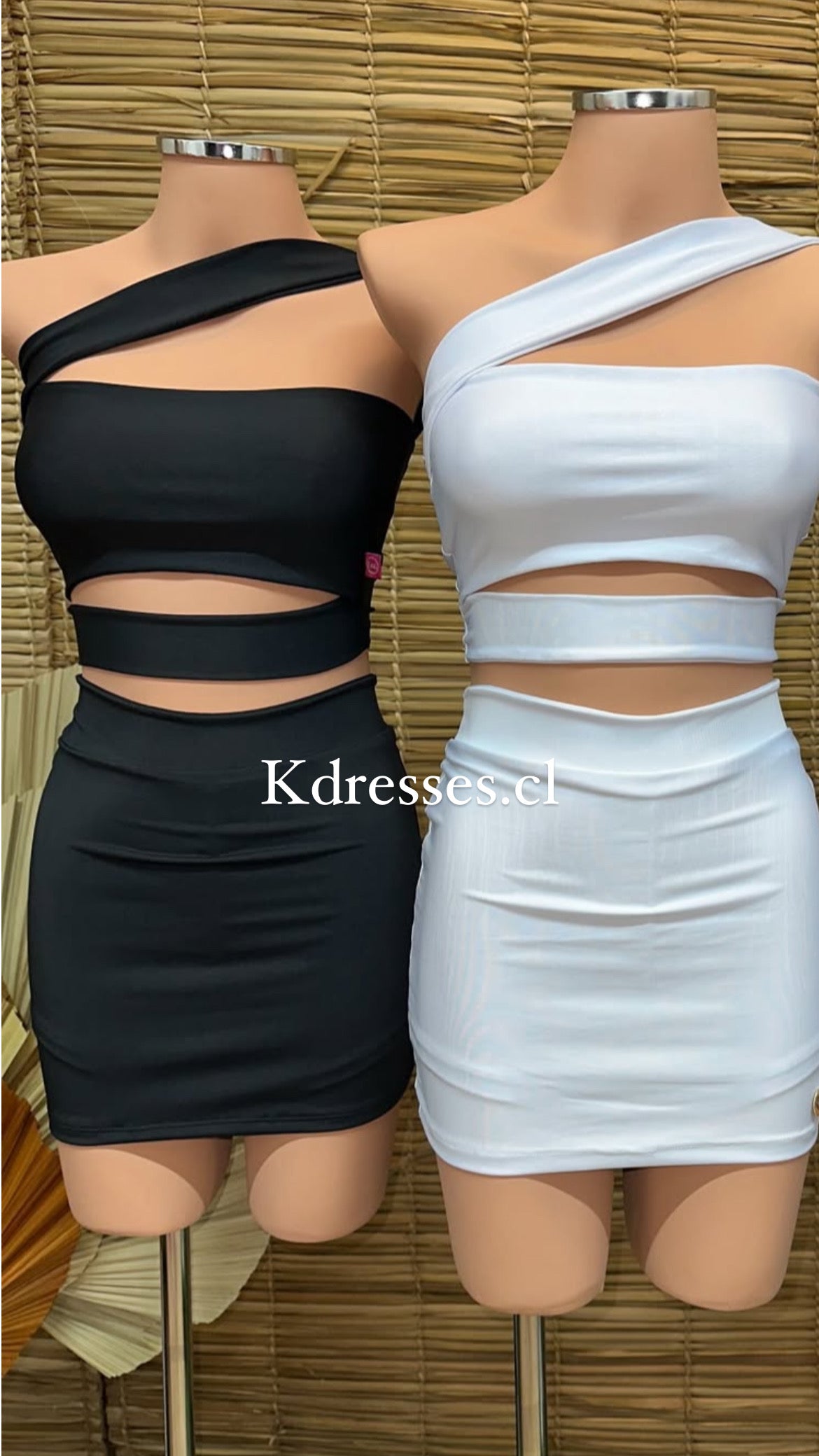 conjunto cutted strapless