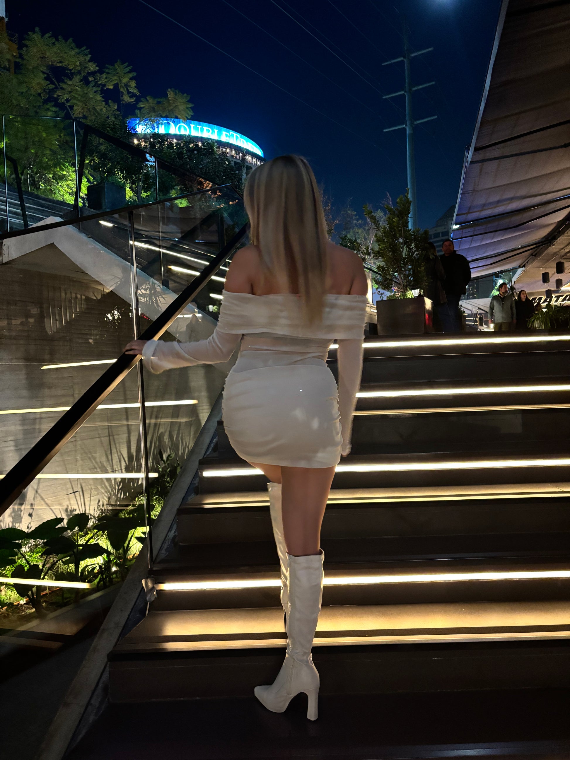 Moonlight Glow Mini Dress