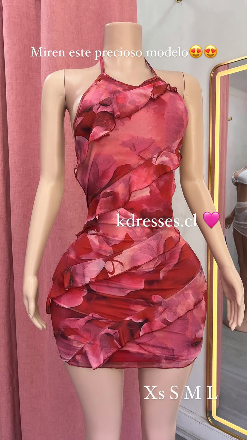 Vestido floreado