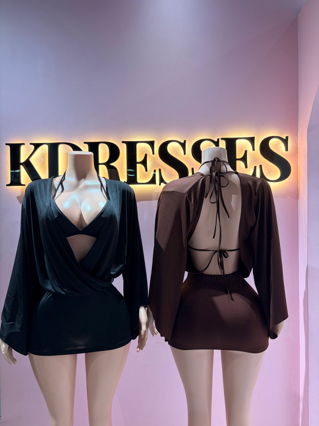 Vestido Venus escote