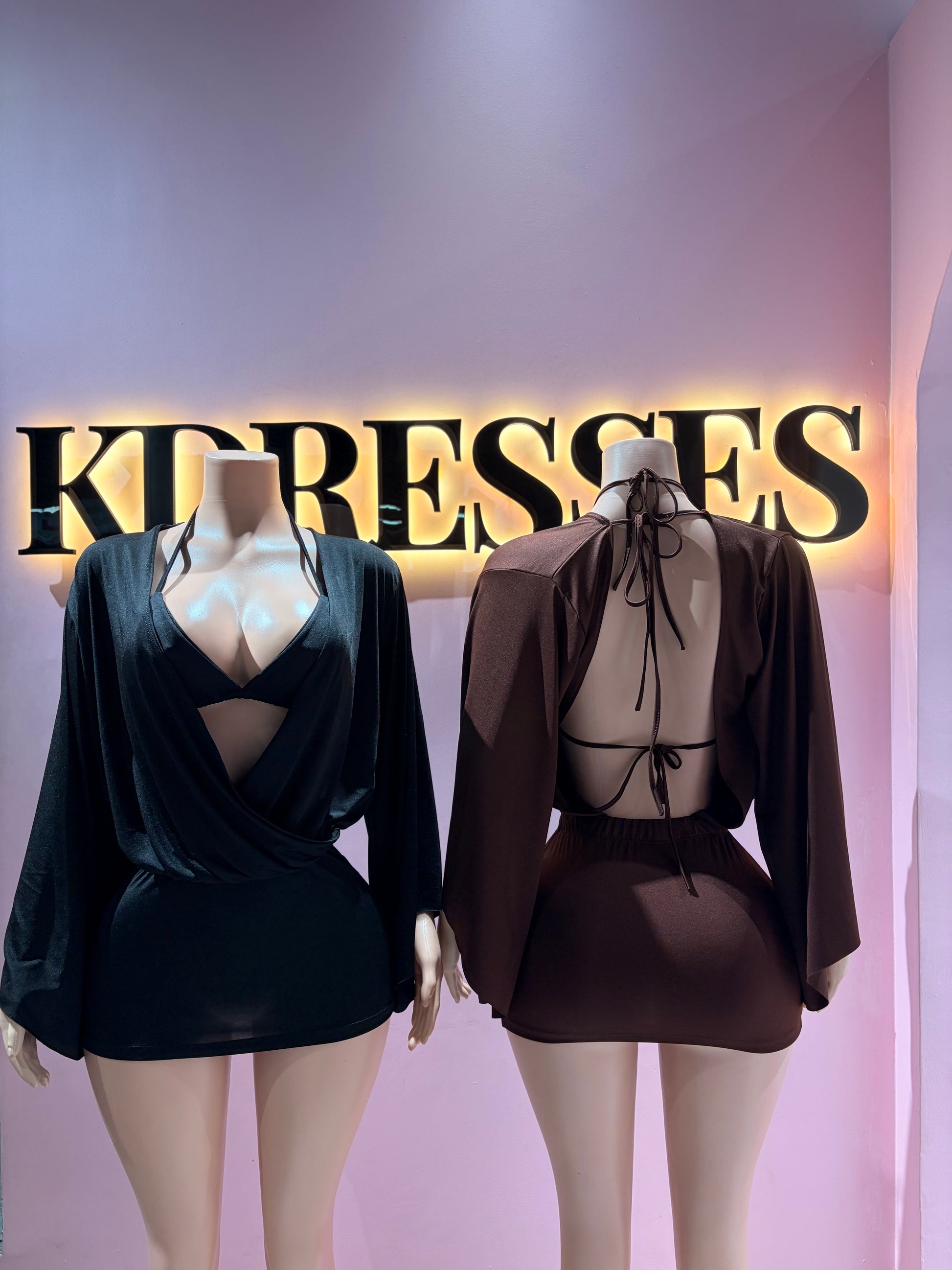 Vestido Venus escote
