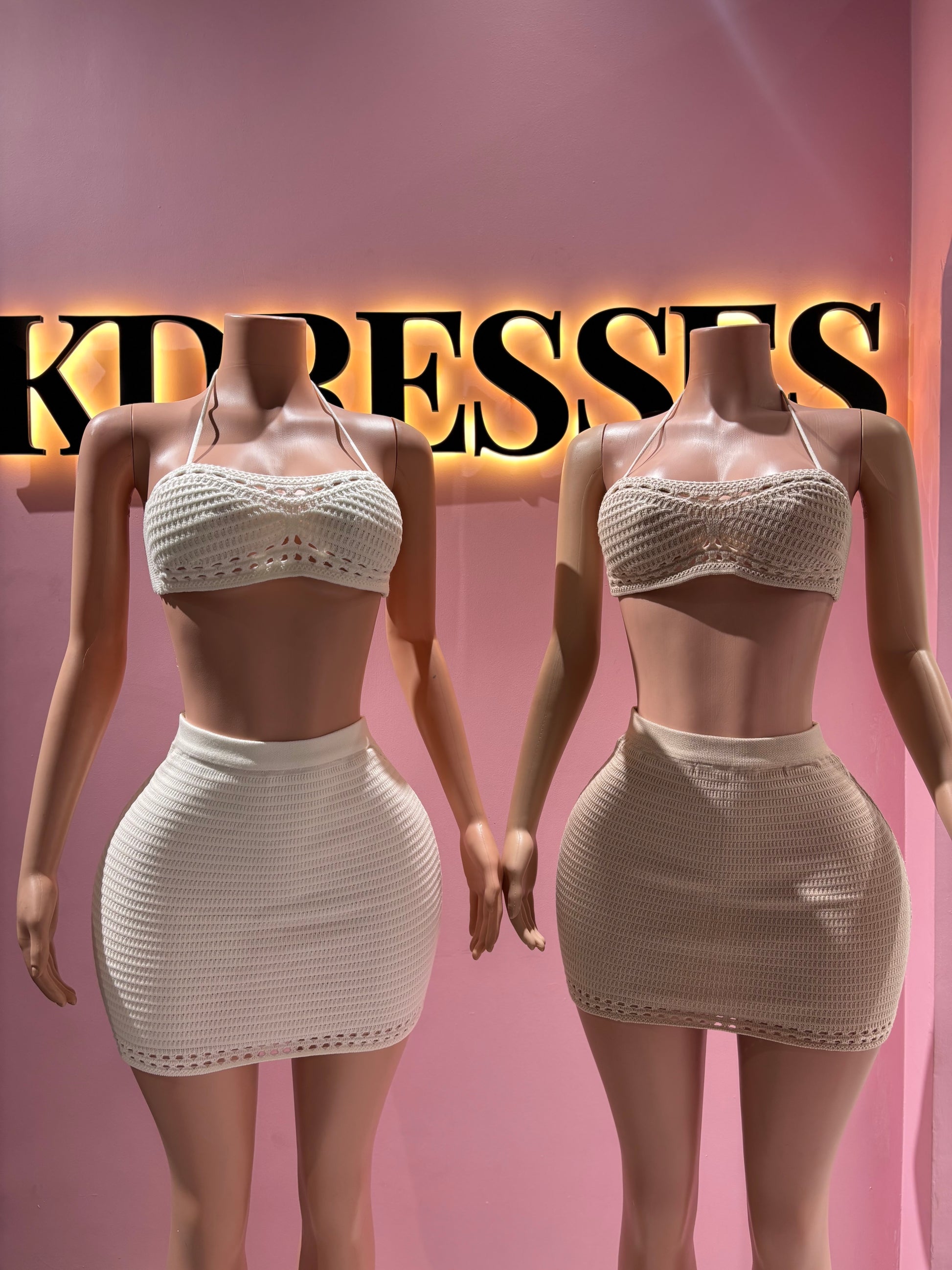 Conjunto tejido mini