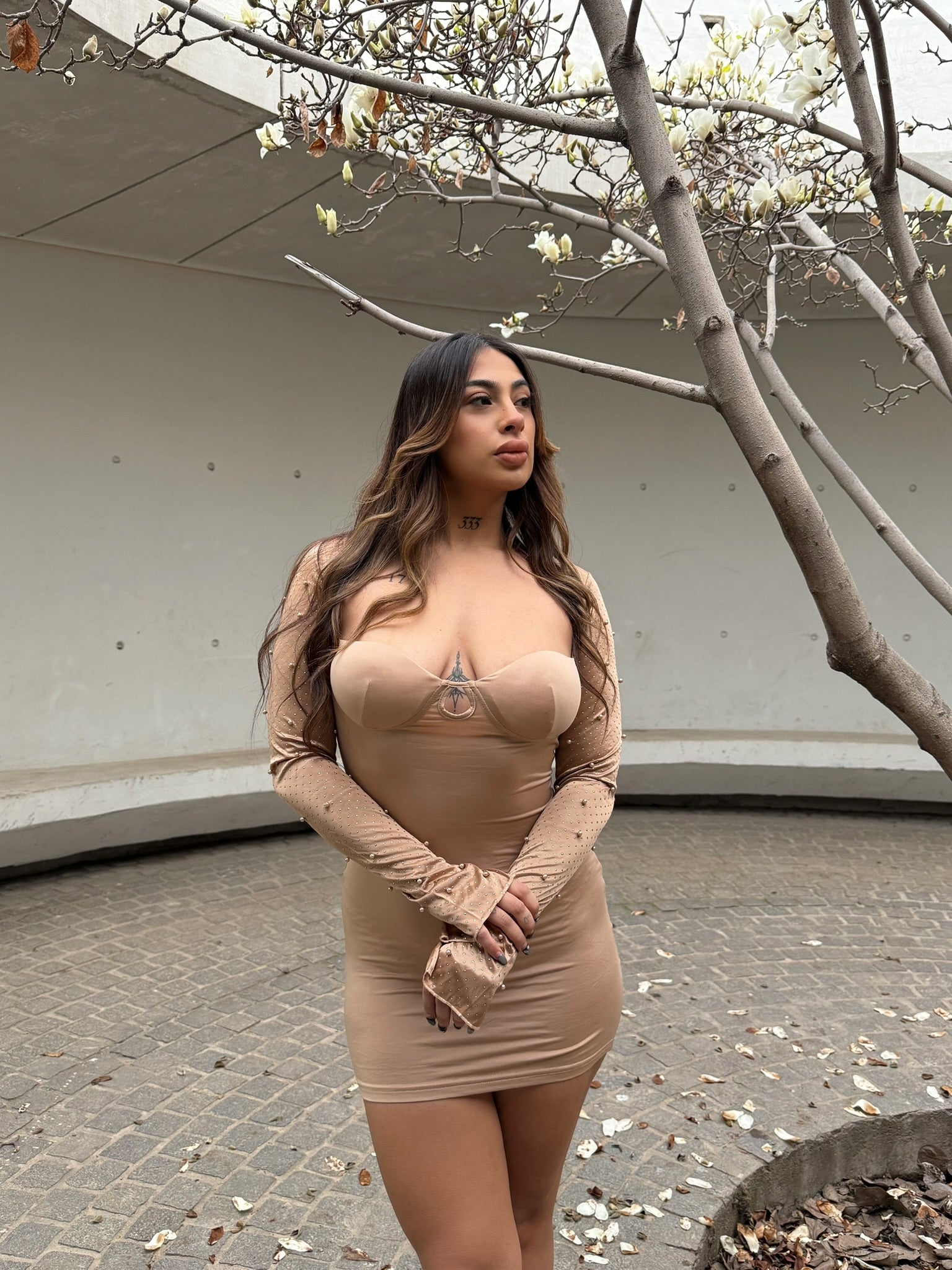 Pearl Mini Dress