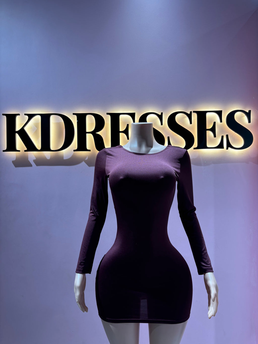 Vestido espalda drapeado