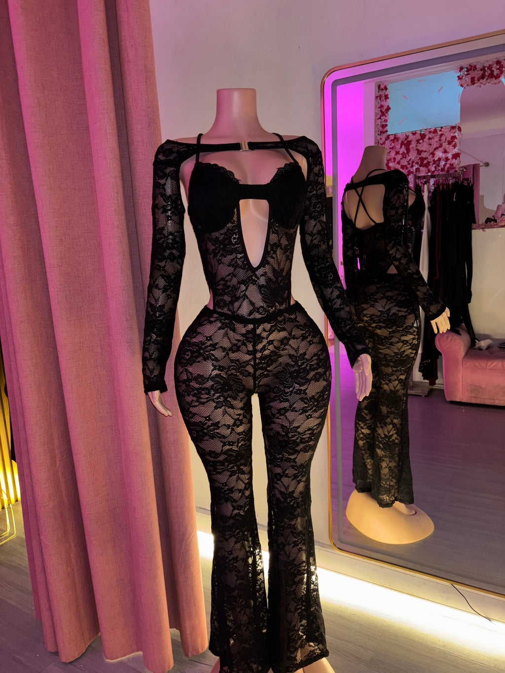 Lace Temptation Jumpsuit