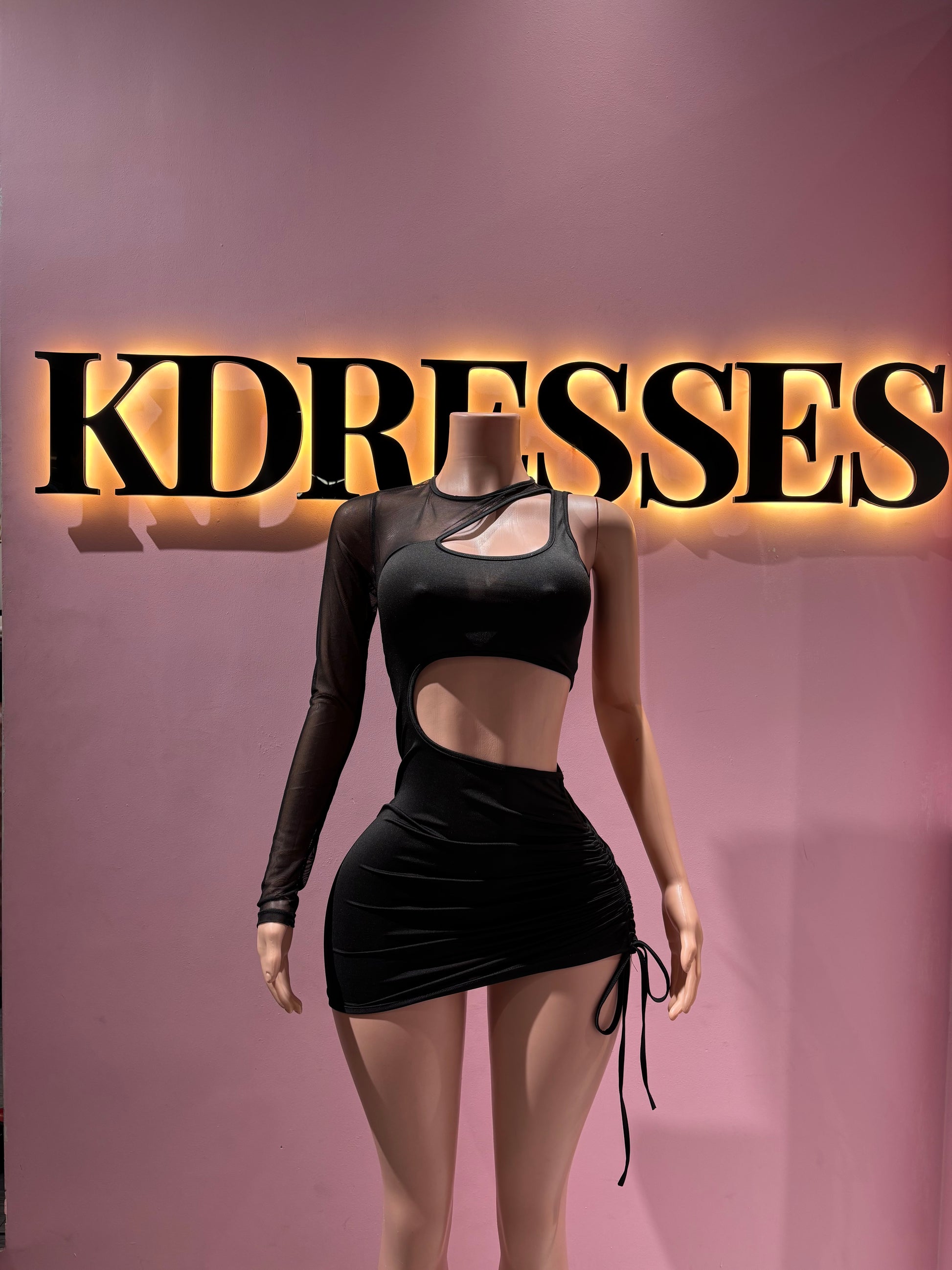 Vestido Cutted Transparencia