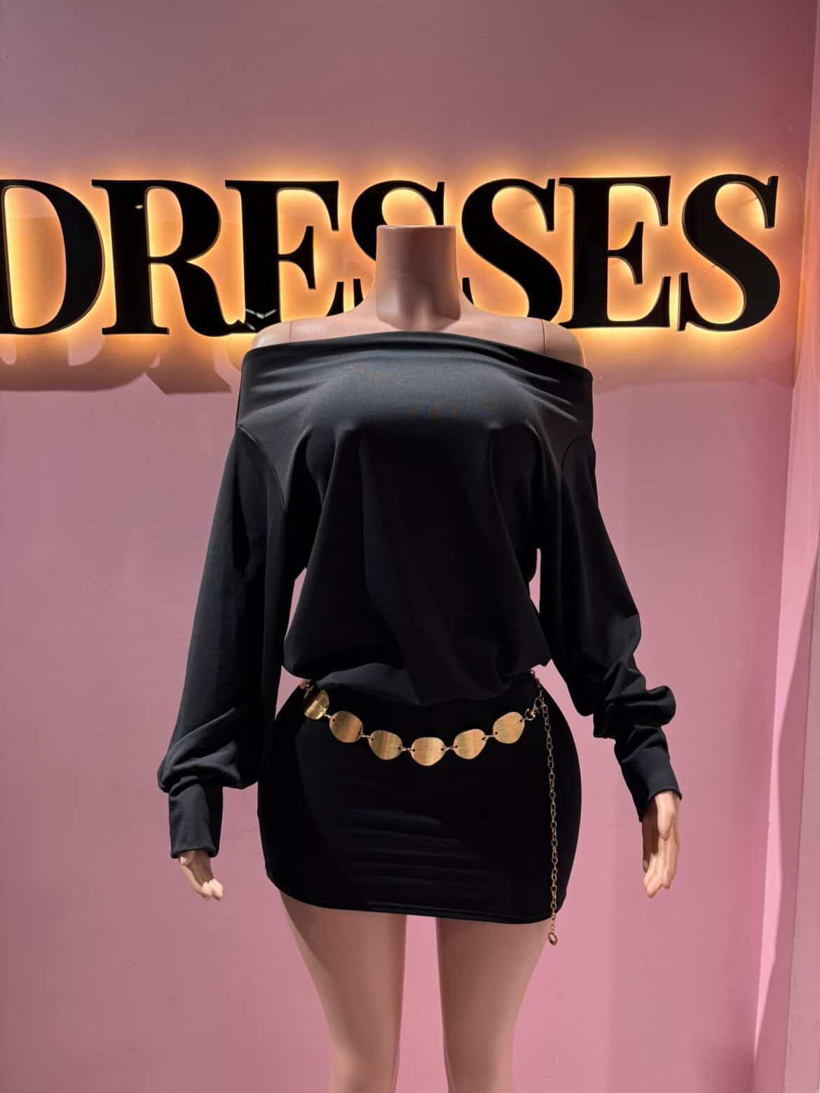 Vestido basic otoño