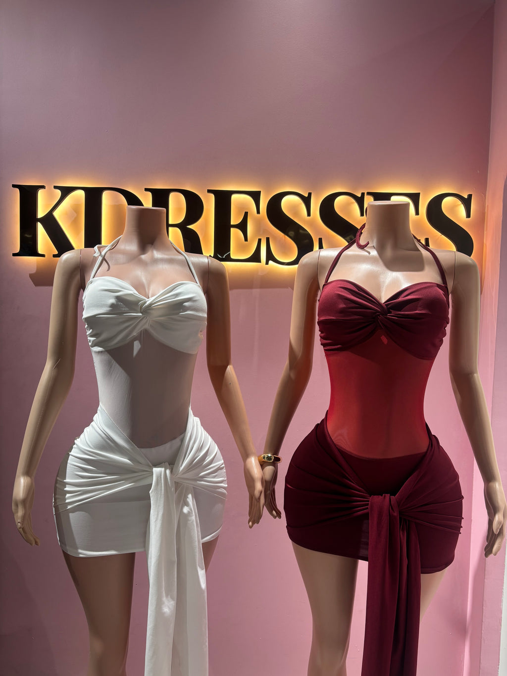 Vestido Transparencia Drapeado