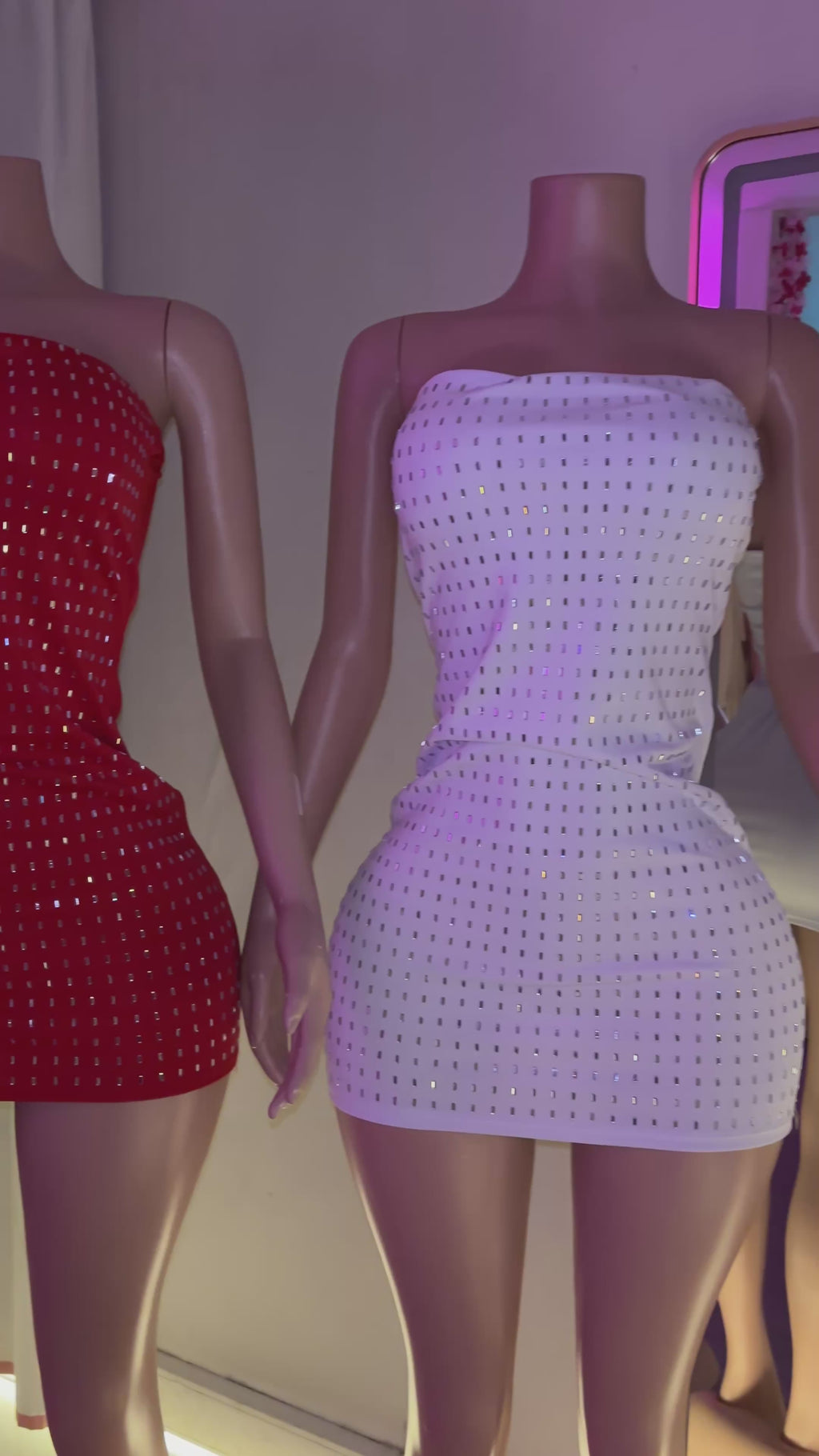 Vestido Diamond Strapless