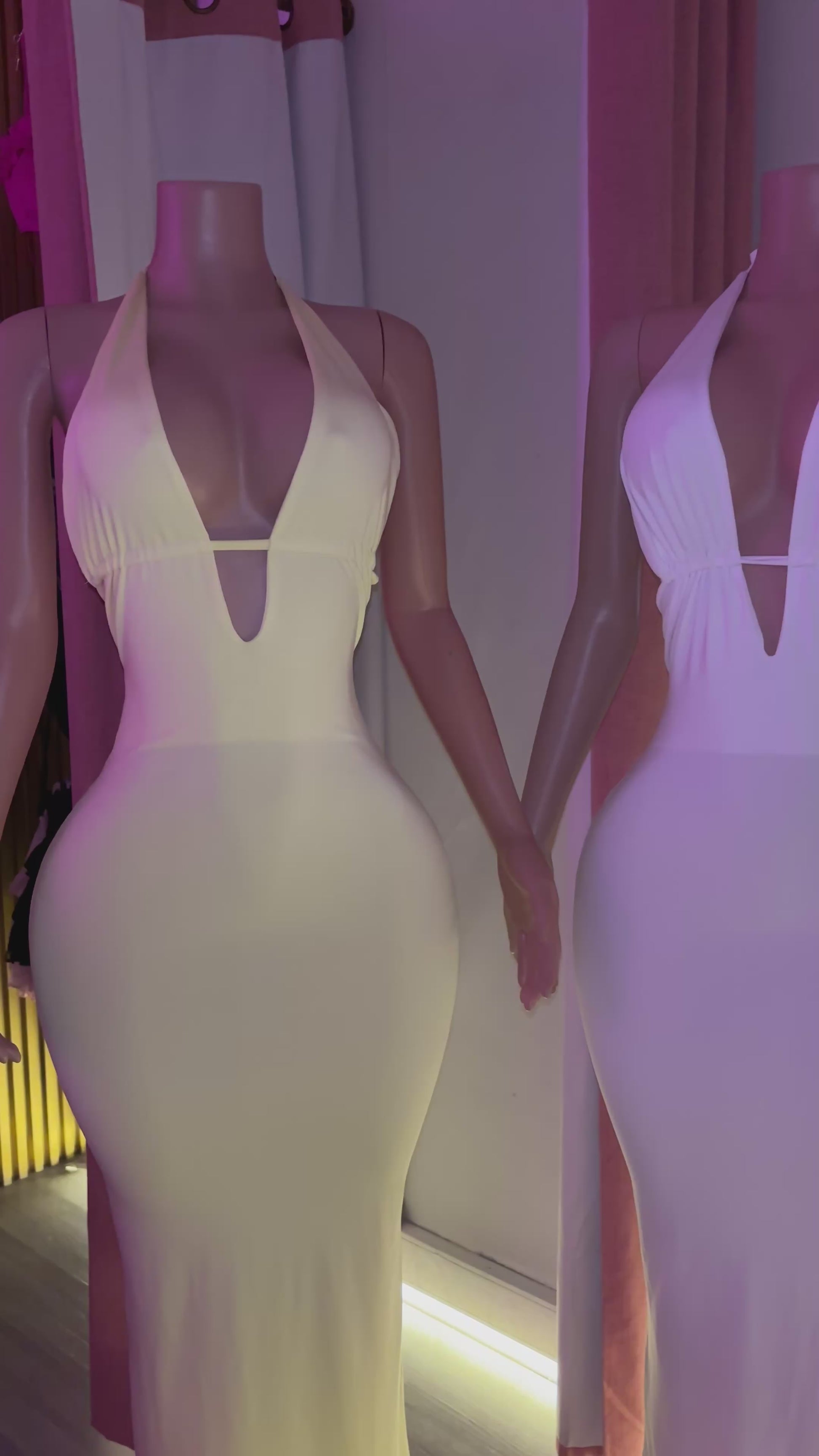 Vestido Escote largo