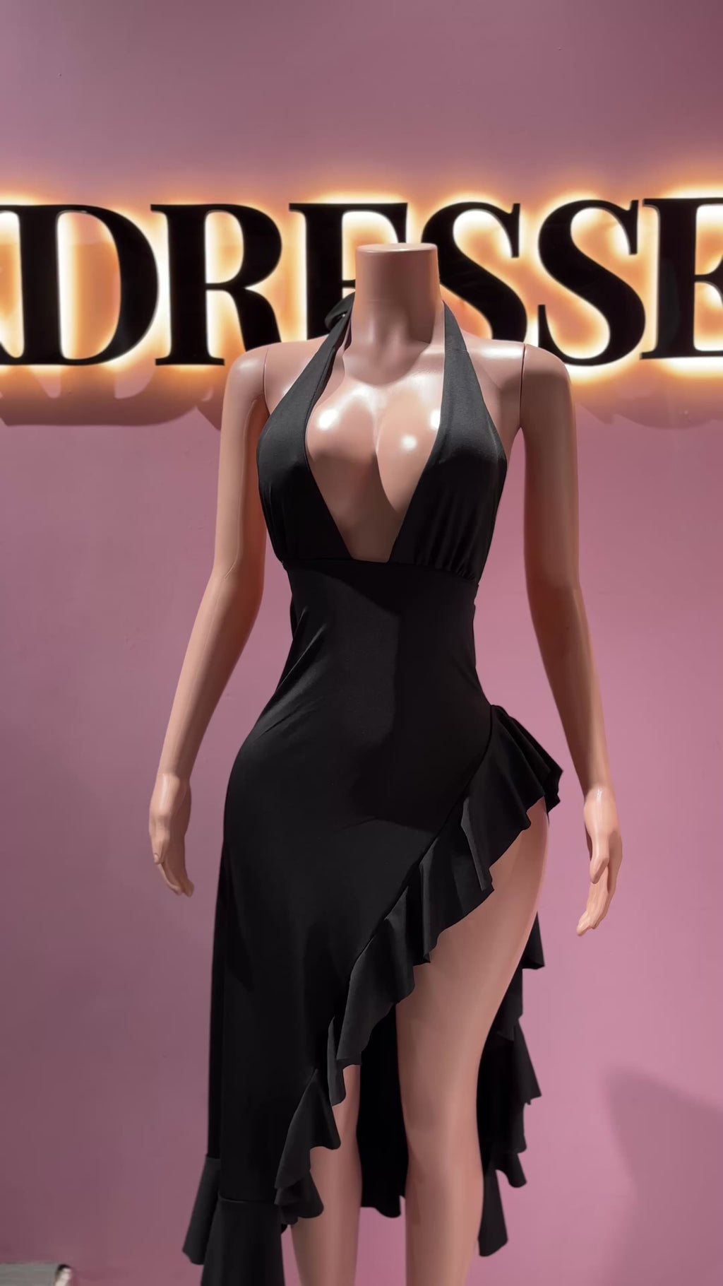 Vestidos abertura vuelitos